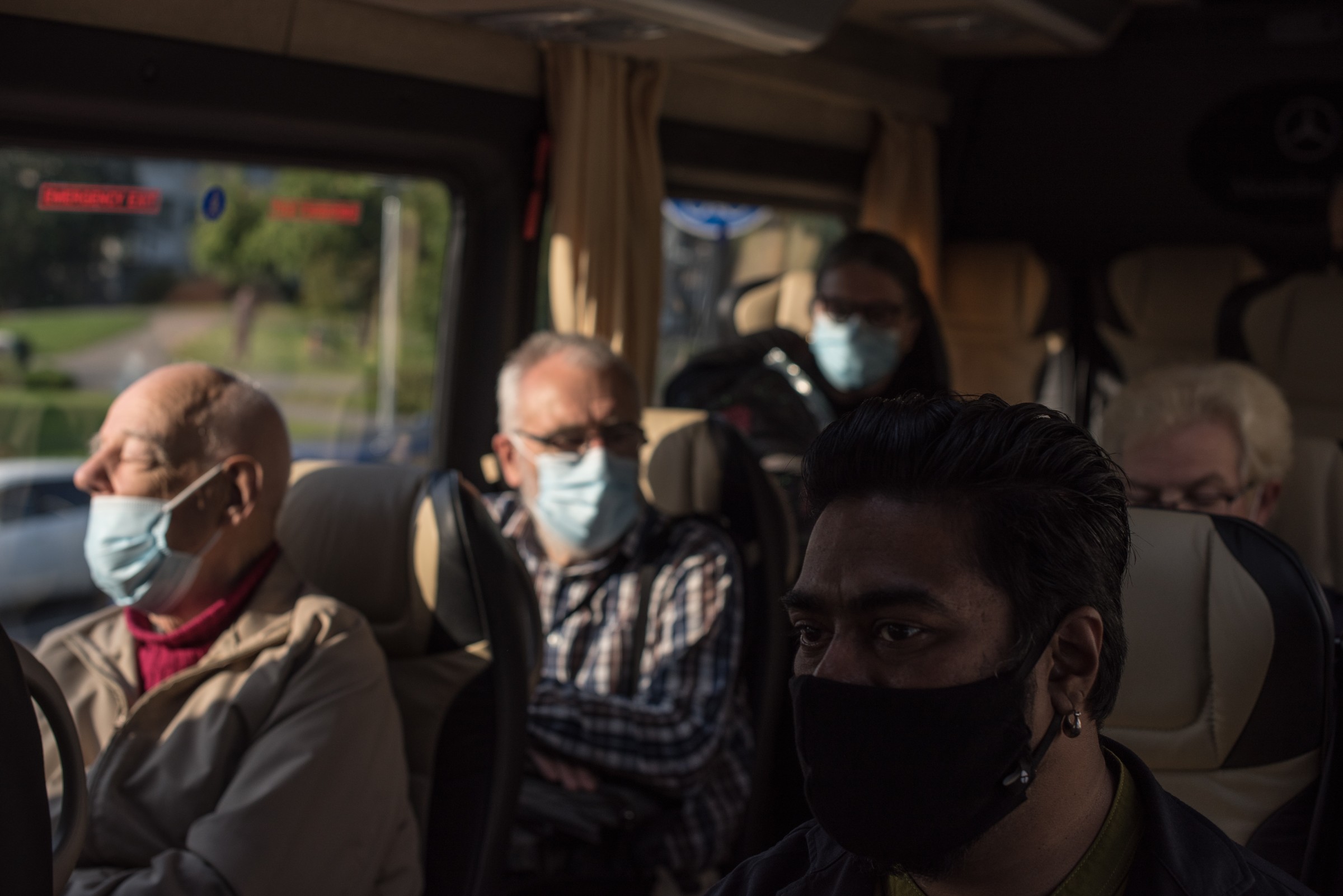 Central Park sound walk, participant transport