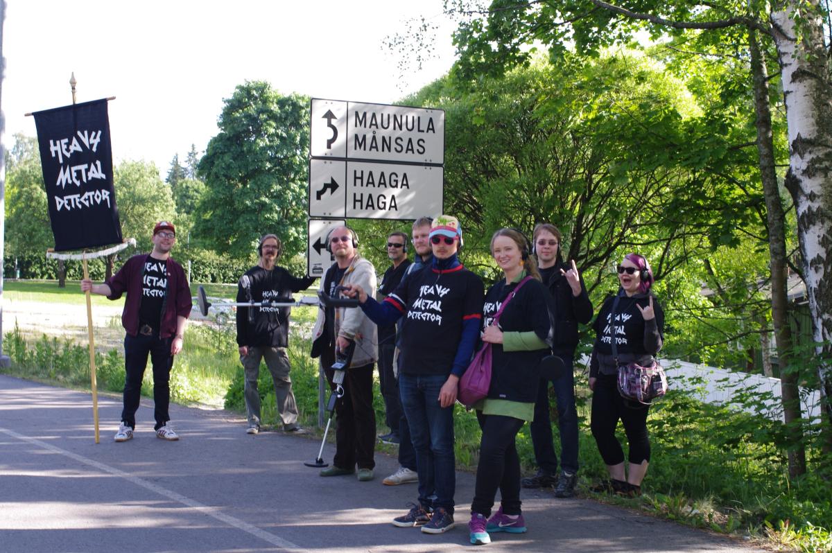 Heavy Metal Detector walk at Maunula
