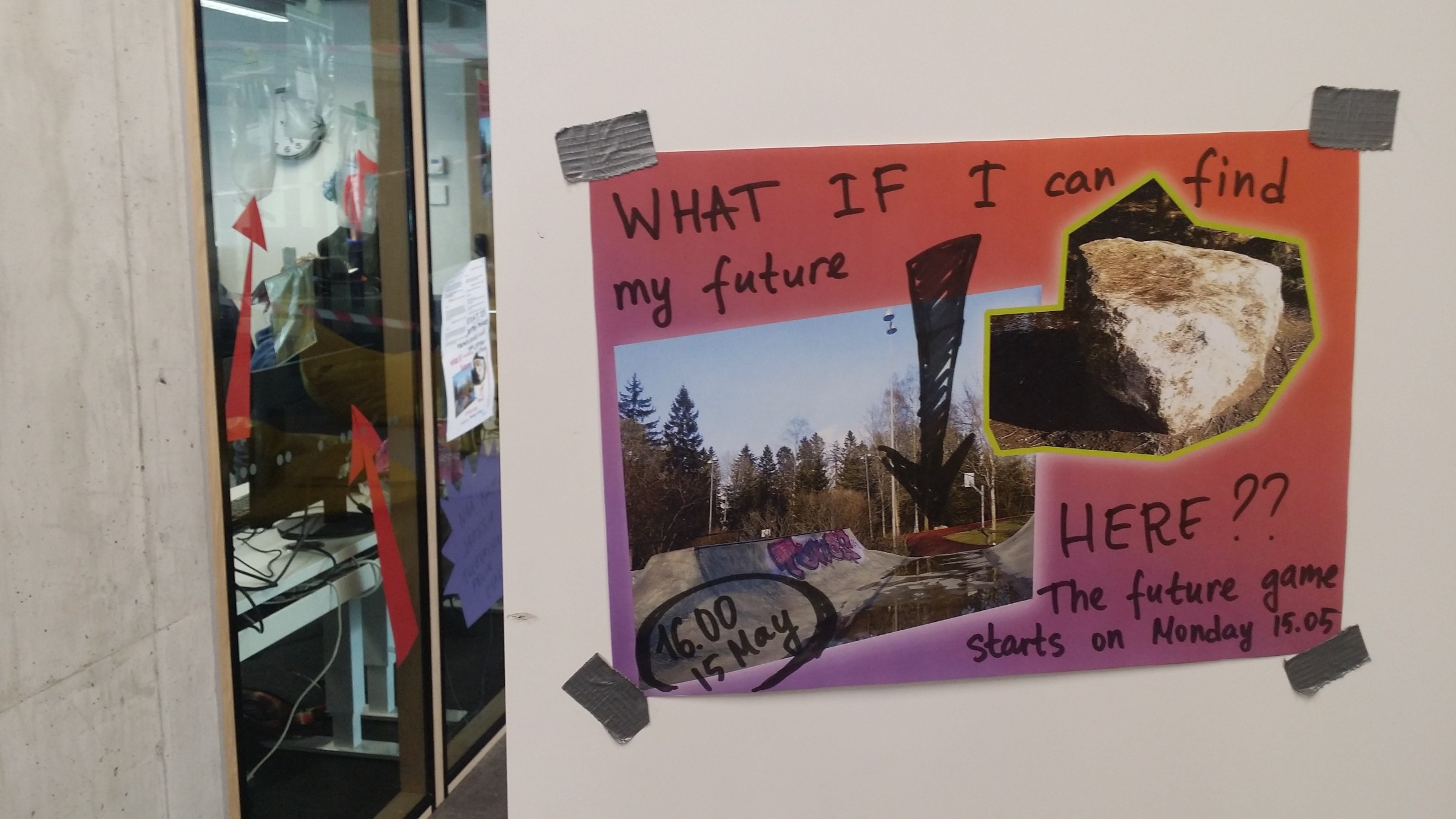myfutures.trade, poster from the workshop at the youth center