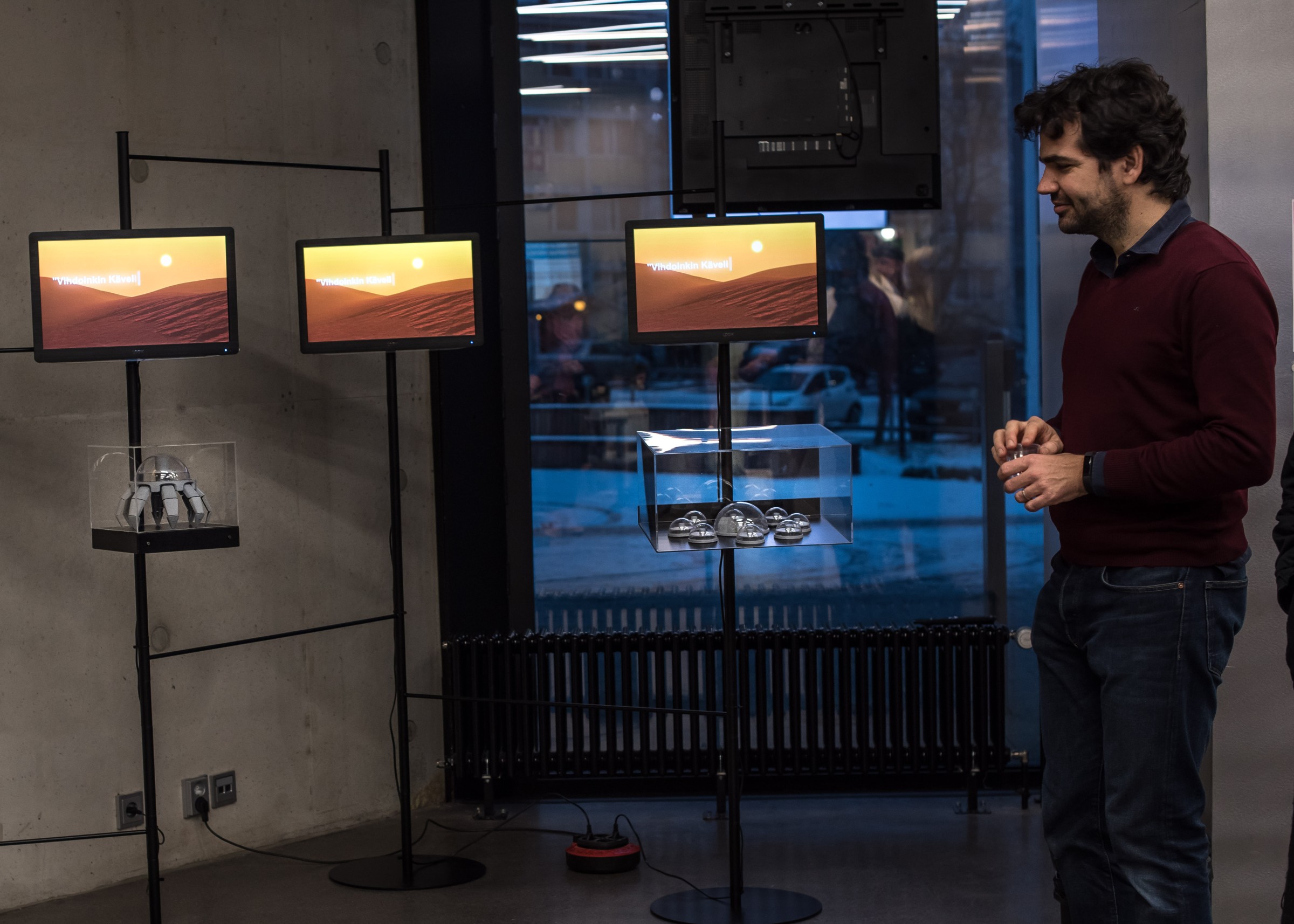 Recovered Utopias exhibition, artist Axel Straschnoy