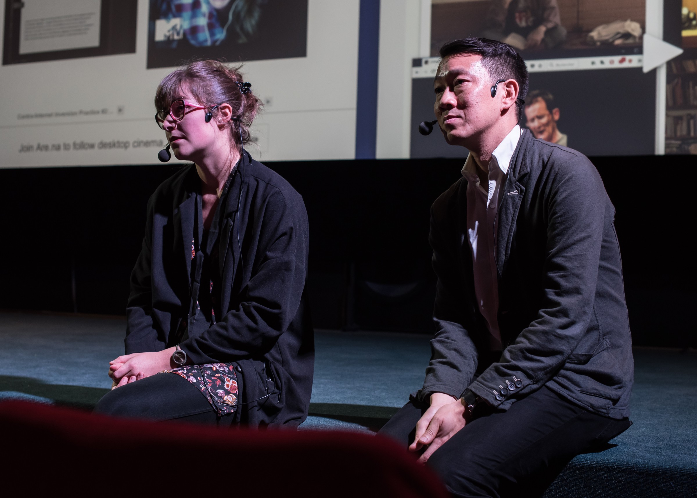 Bottled Songs lecture performance Chloé Galibert-Laîné and Kevin B. Lee